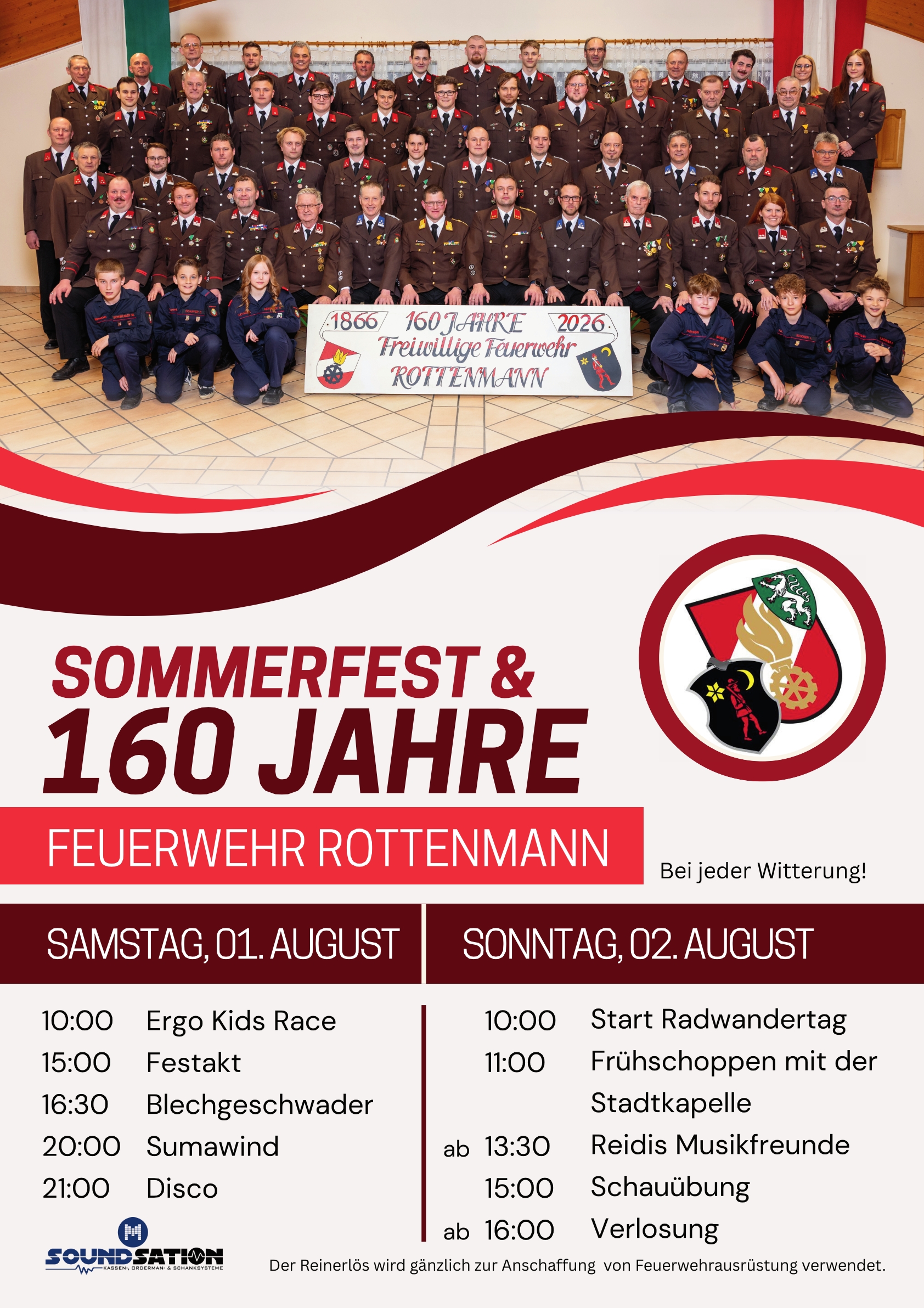 FF Sommerfestplakat 2026